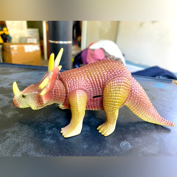 Styracosaurus Dino Riders Toys | Vintage 1987 Tyco Toys Dino Riders Styracosaurus Dinosaur Works ...